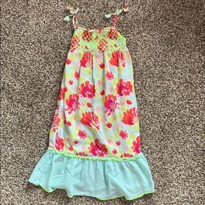 3T Cat & Jack floral maxi dress